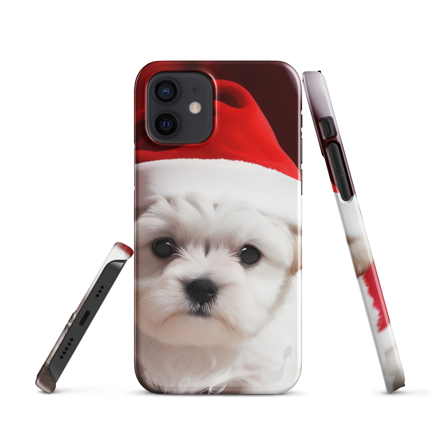 Puppy Holiday BeSculpt Photographic Art Snap Case for iPhone®