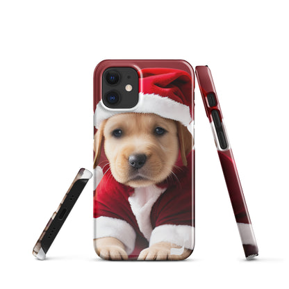 Snowy Pup BeSculpt Snap Case for iPhone®