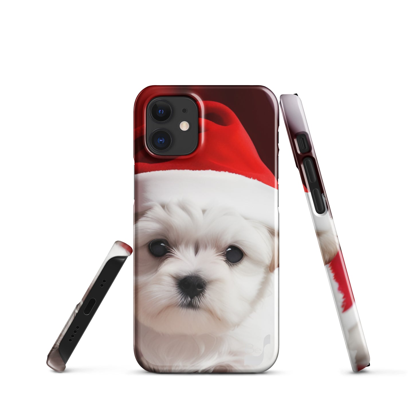 Puppy Holiday BeSculpt Photographic Art Snap Case for iPhone®