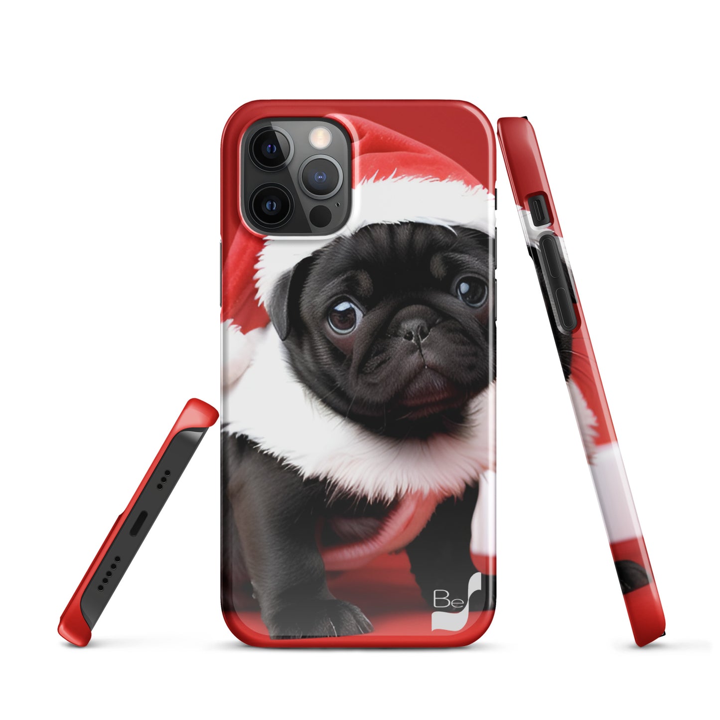 Pug Claus BeSculpt Snap Case for iPhone®