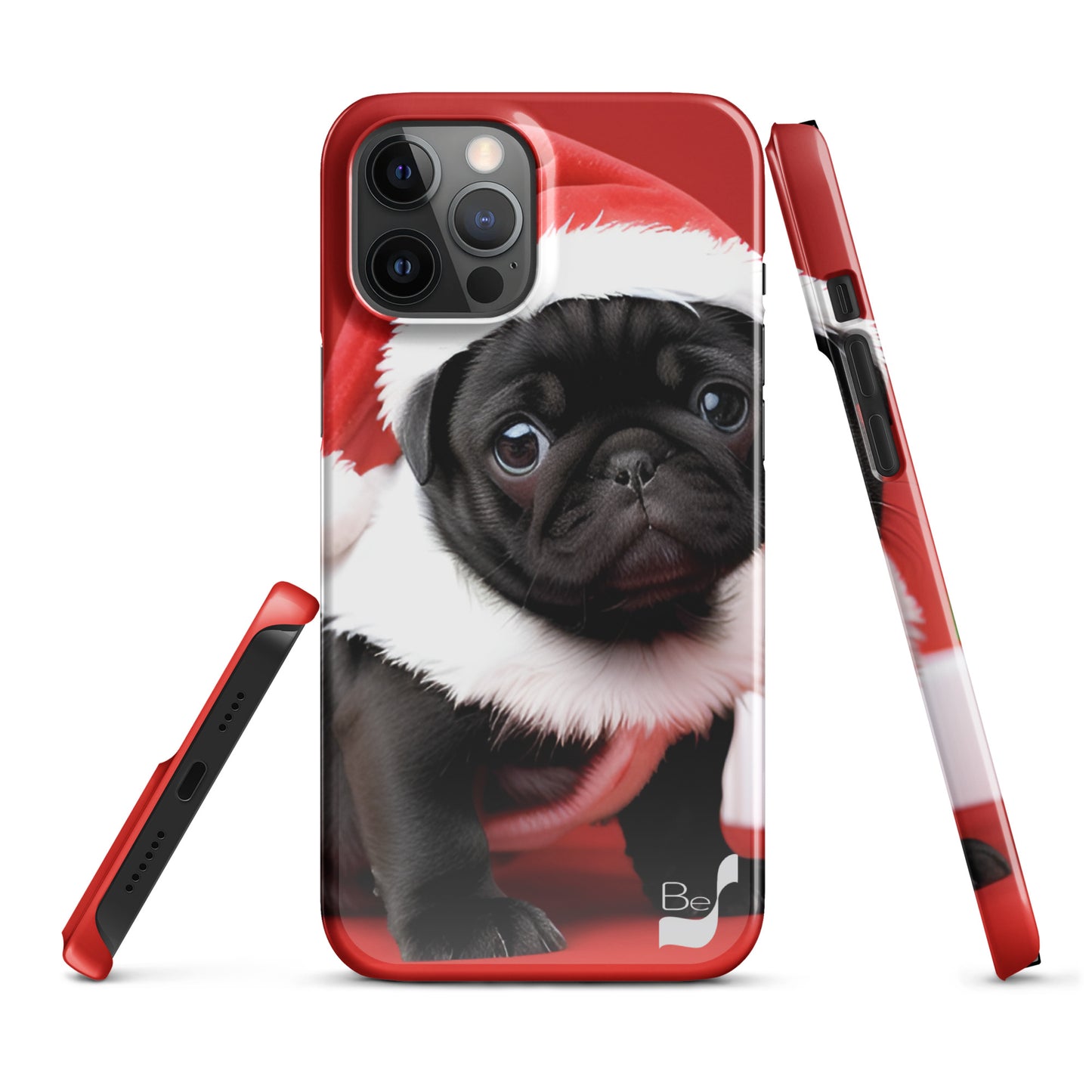 Pug Claus BeSculpt Snap Case for iPhone®