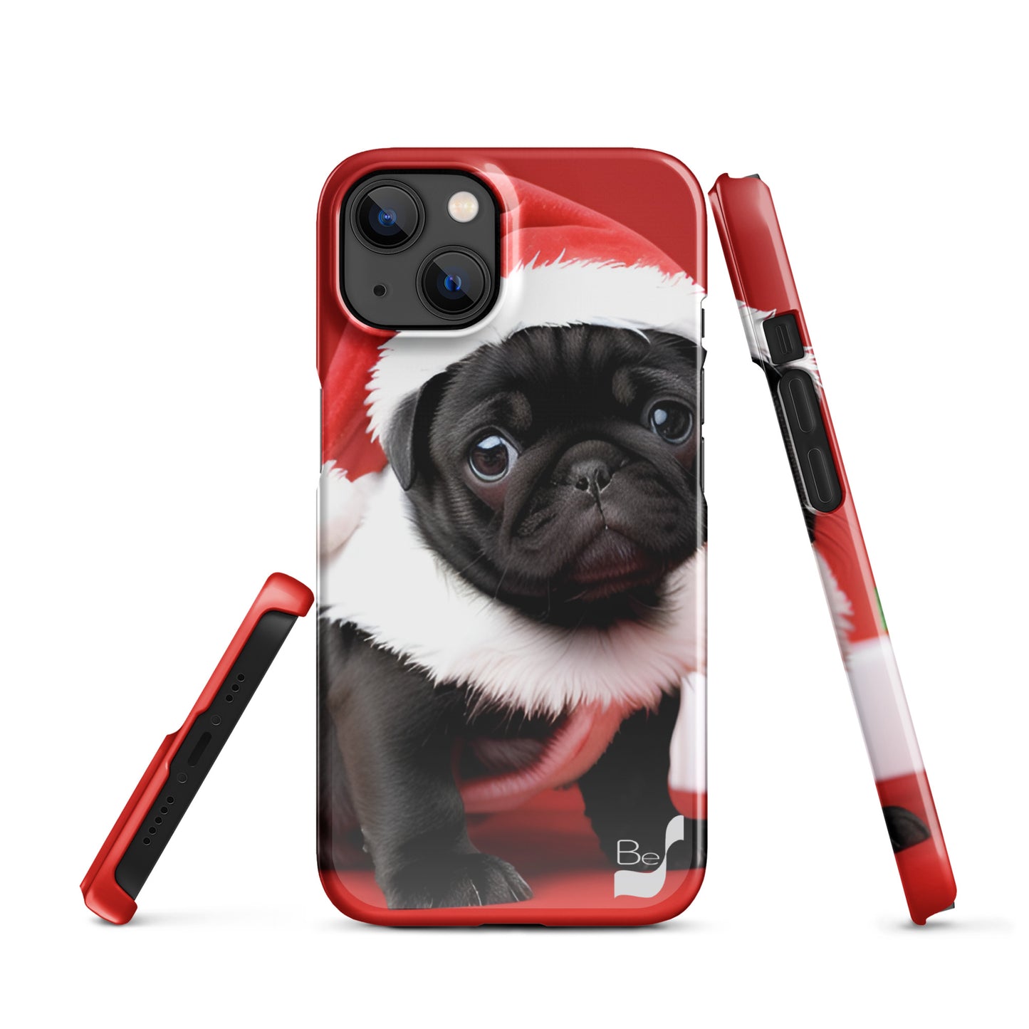 Pug Claus BeSculpt Snap Case for iPhone®