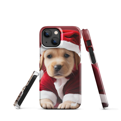 Snowy Pup BeSculpt Snap Case for iPhone®