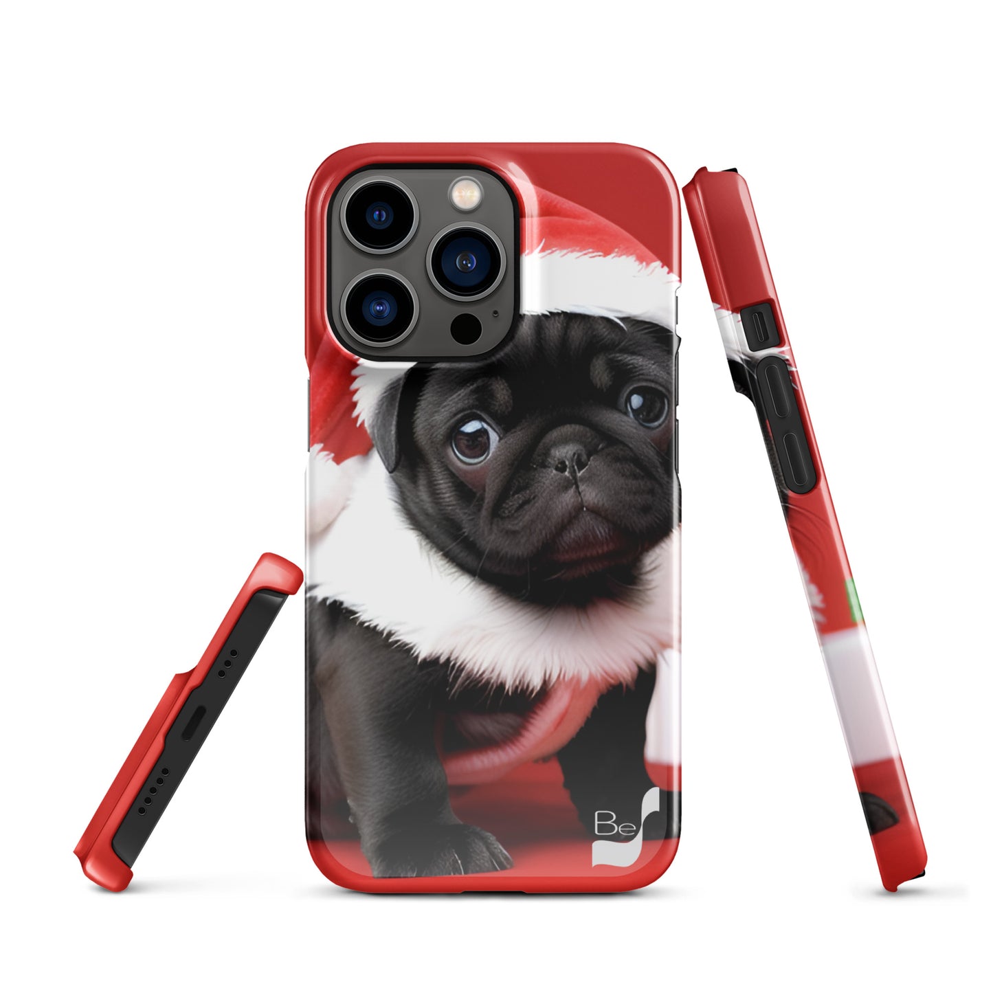 Pug Claus BeSculpt Snap Case for iPhone®