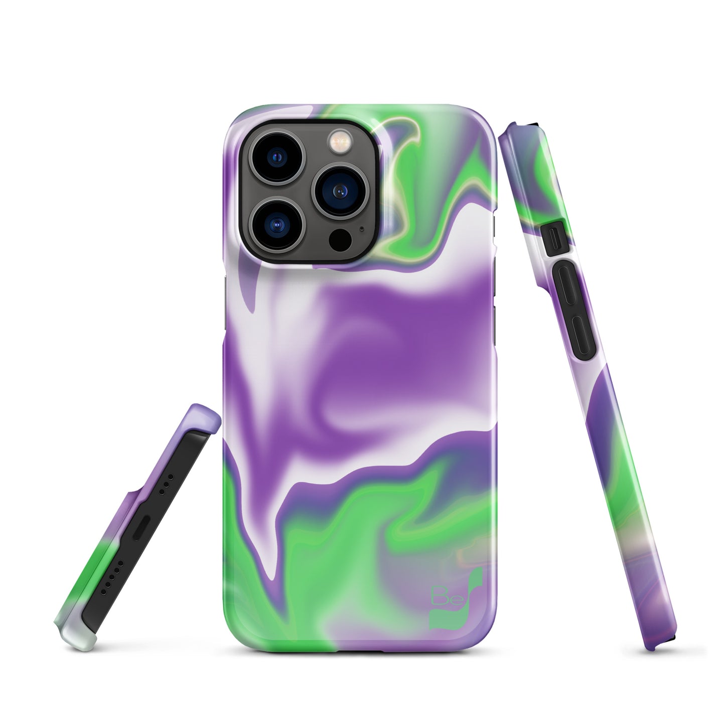 Green Thunder BeSculpt Snap Case for iPhone®