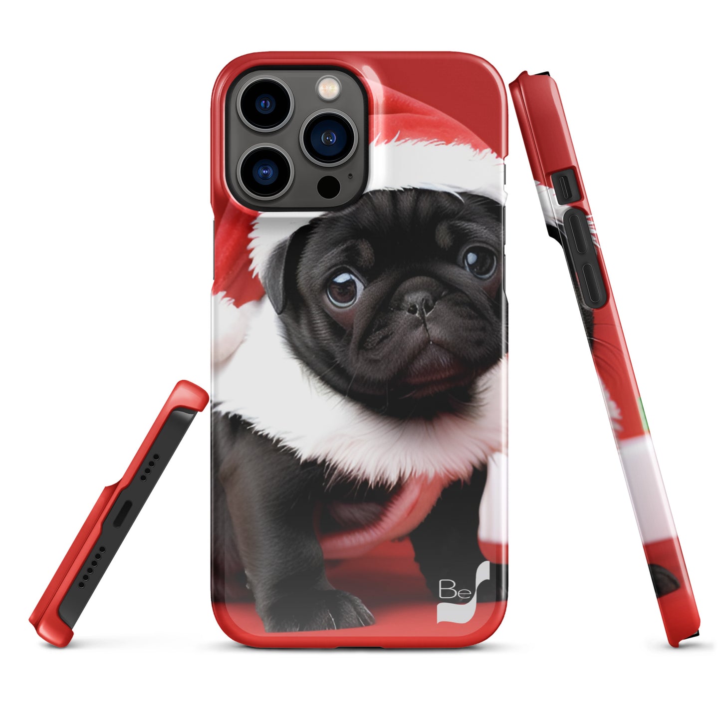 Pug Claus BeSculpt Snap Case for iPhone®