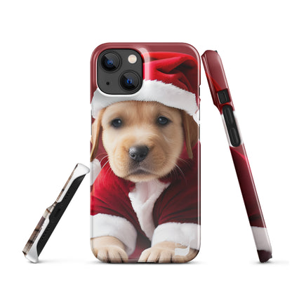 Snowy Pup BeSculpt Snap Case for iPhone®