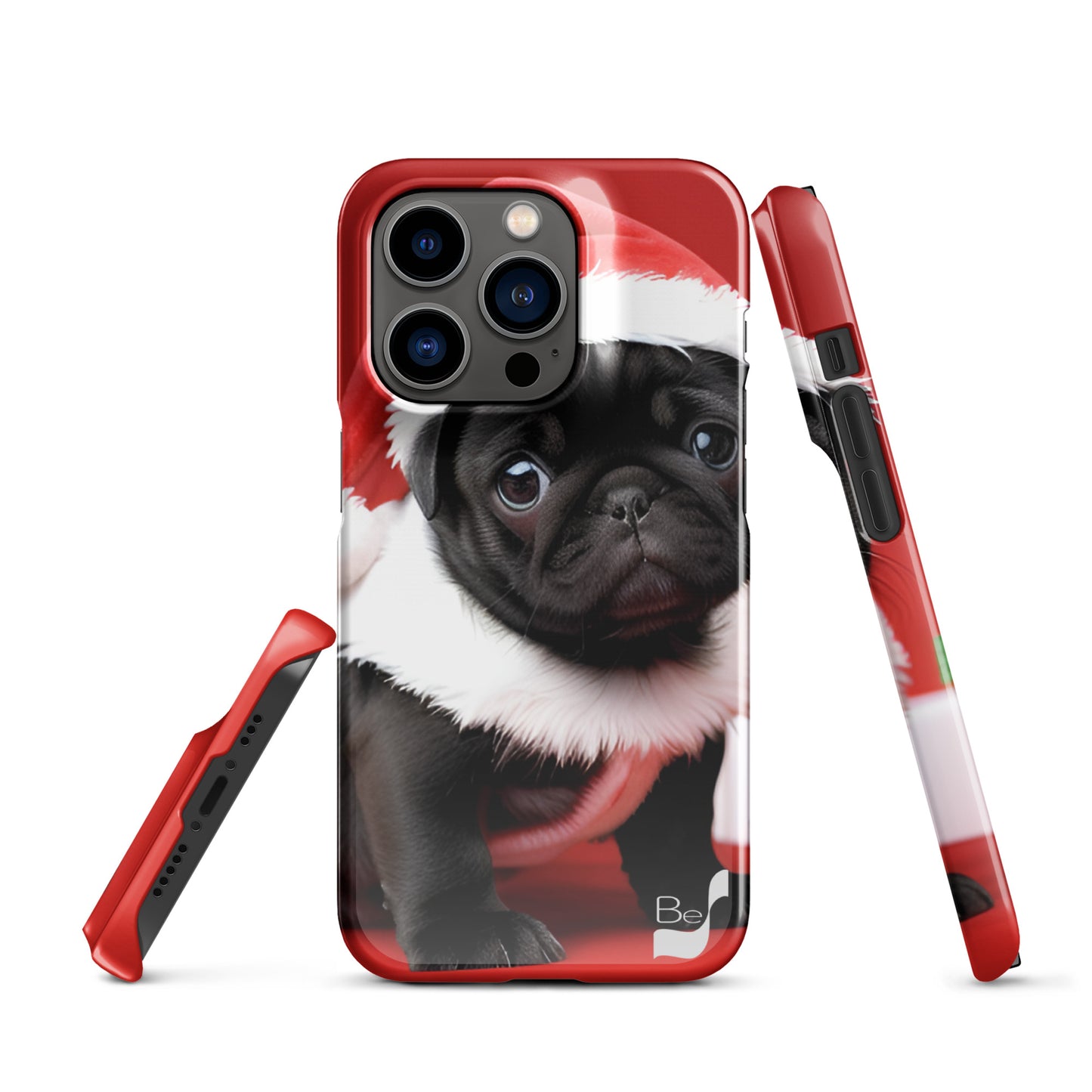 Pug Claus BeSculpt Snap Case for iPhone®