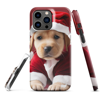 Snowy Pup BeSculpt Snap Case for iPhone®