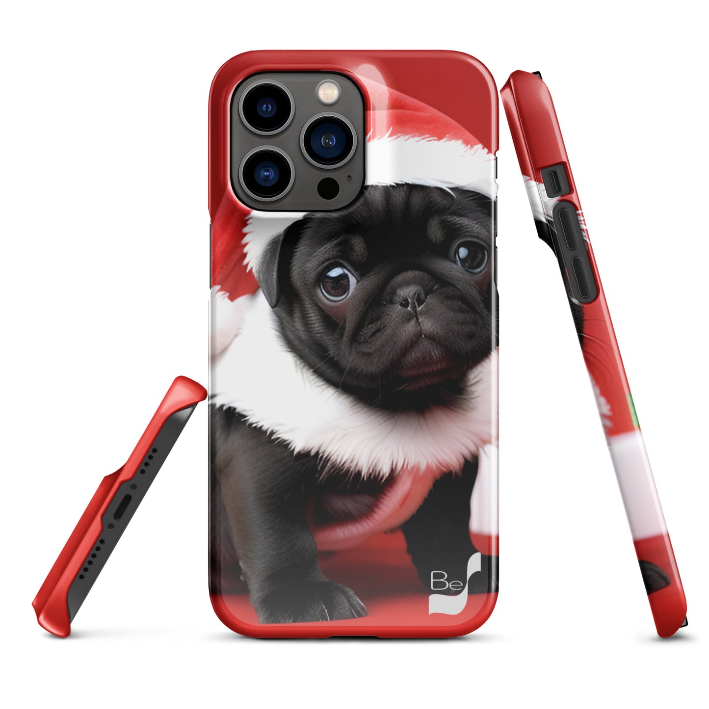 Pug Claus BeSculpt Snap Case for iPhone®