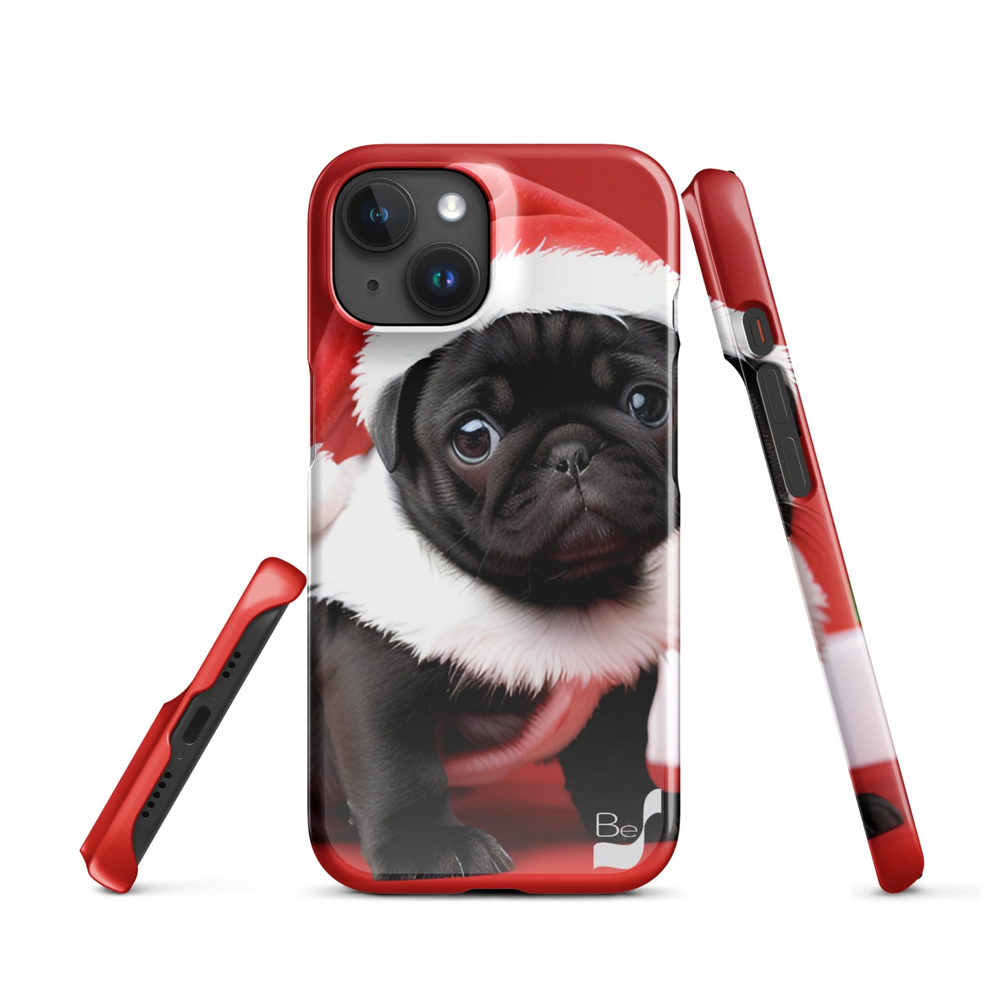 Pug Claus BeSculpt Snap Case for iPhone®