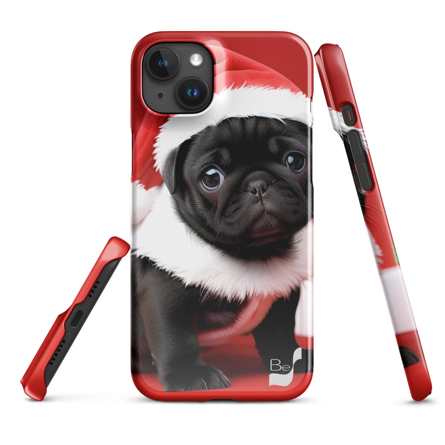 Pug Claus BeSculpt Snap Case for iPhone®