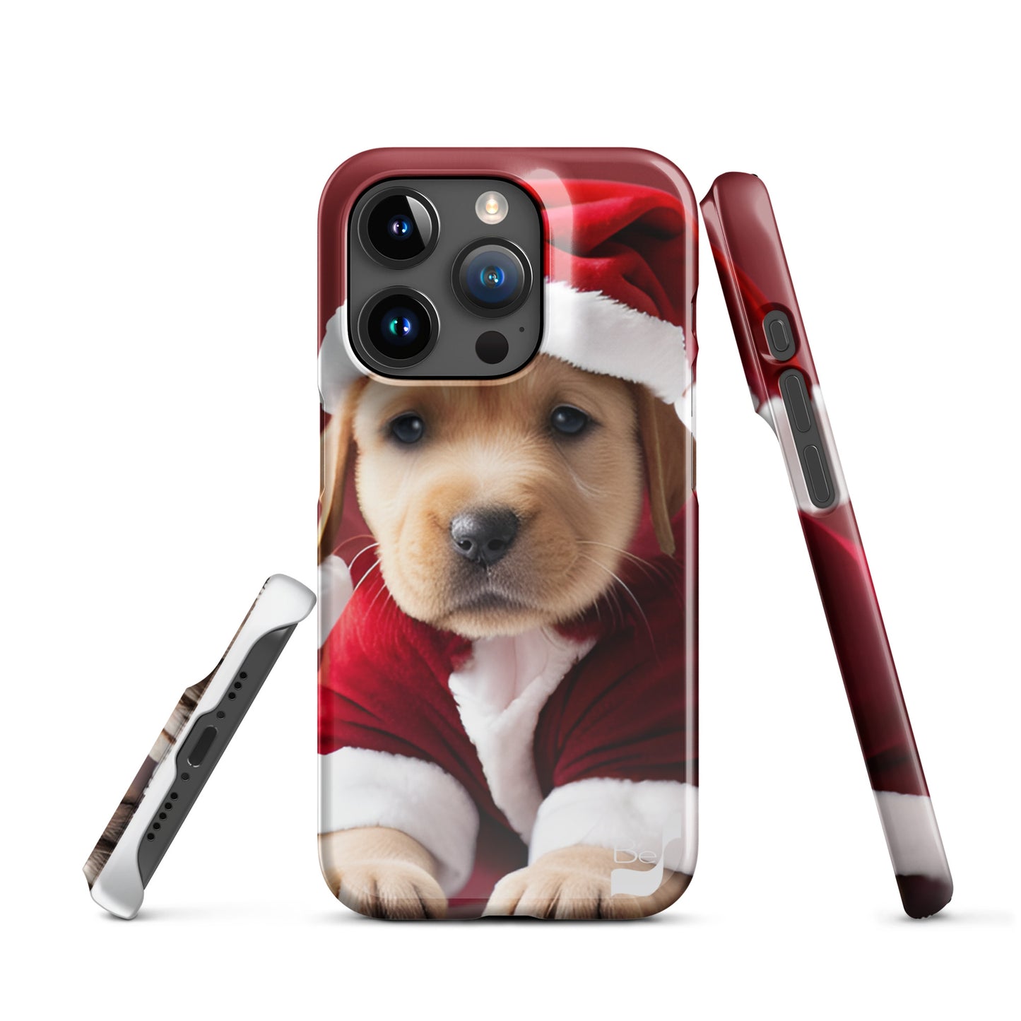 Snowy Pup BeSculpt Snap Case for iPhone®