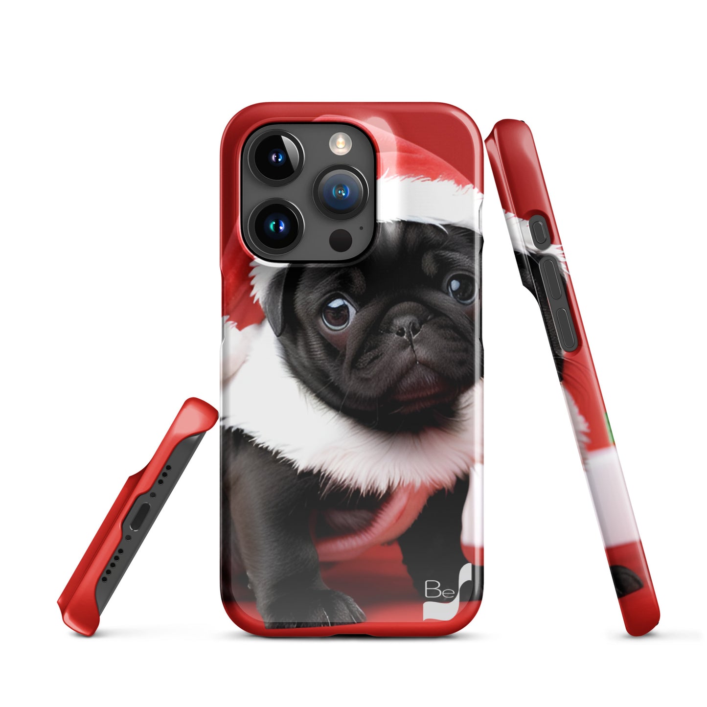 Pug Claus BeSculpt Snap Case for iPhone®