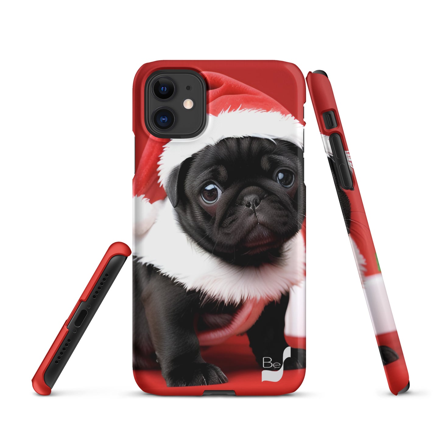 Pug Claus BeSculpt Snap Case for iPhone®