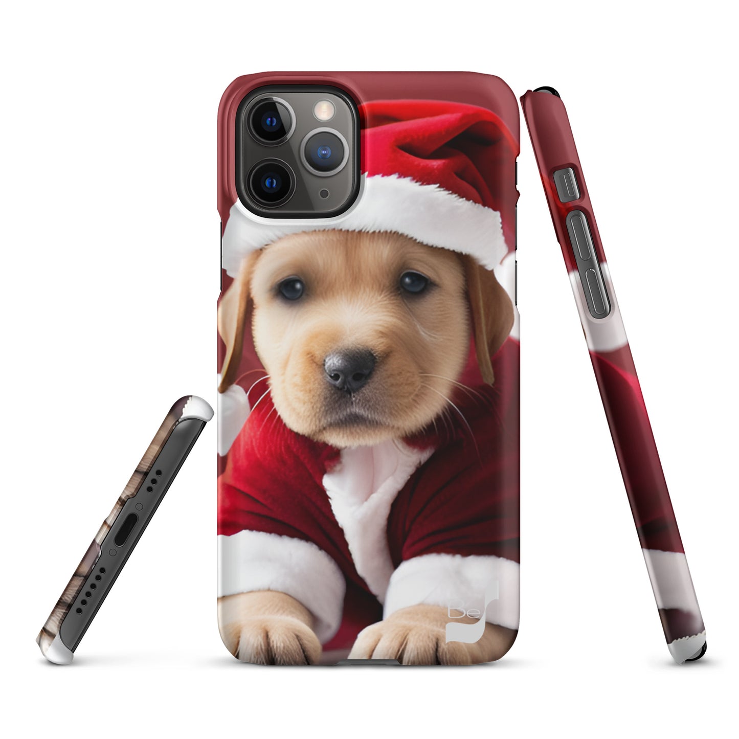 Snowy Pup BeSculpt Snap Case for iPhone®