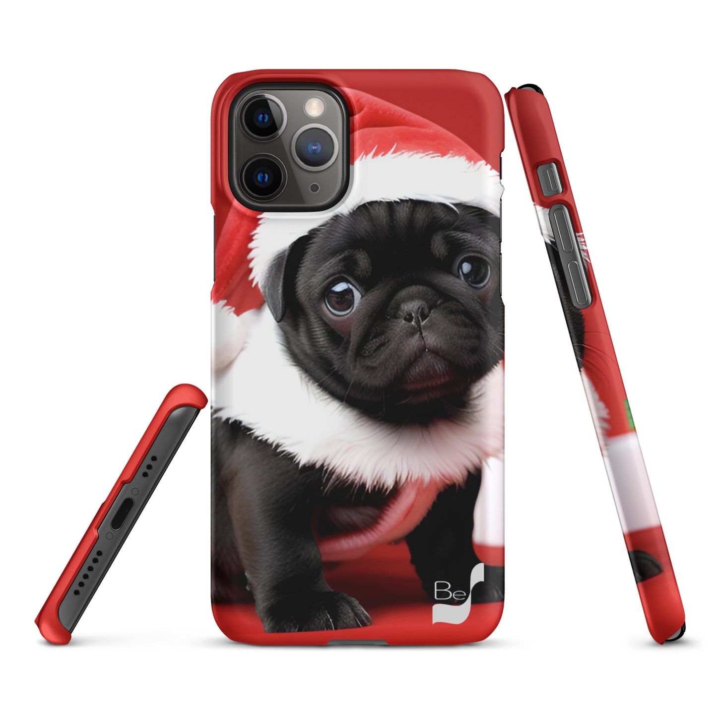 Pug Claus BeSculpt Snap Case for iPhone®