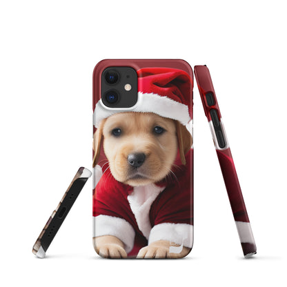 Snowy Pup BeSculpt Snap Case for iPhone®