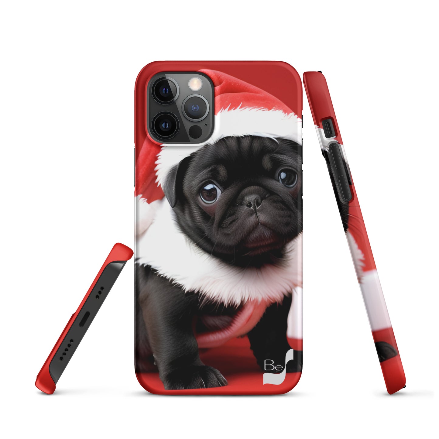 Pug Claus BeSculpt Snap Case for iPhone®