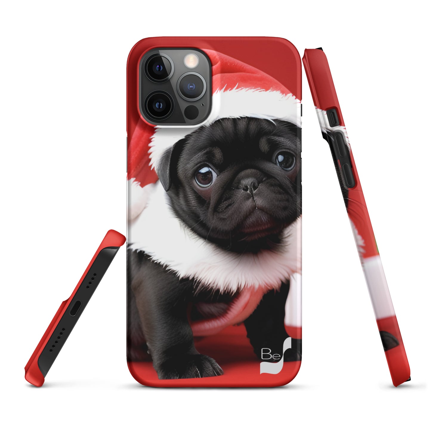 Pug Claus BeSculpt Snap Case for iPhone®