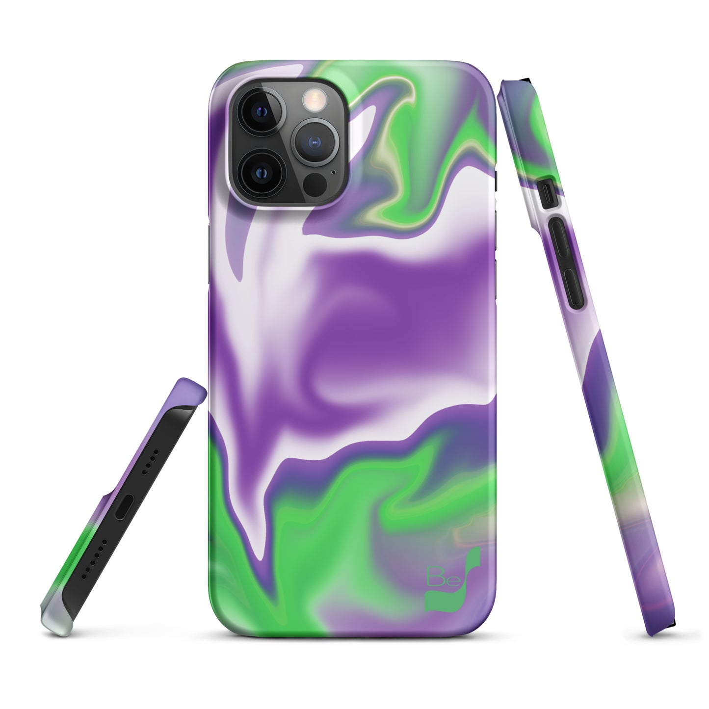 Green Thunder BeSculpt Snap Case for iPhone®