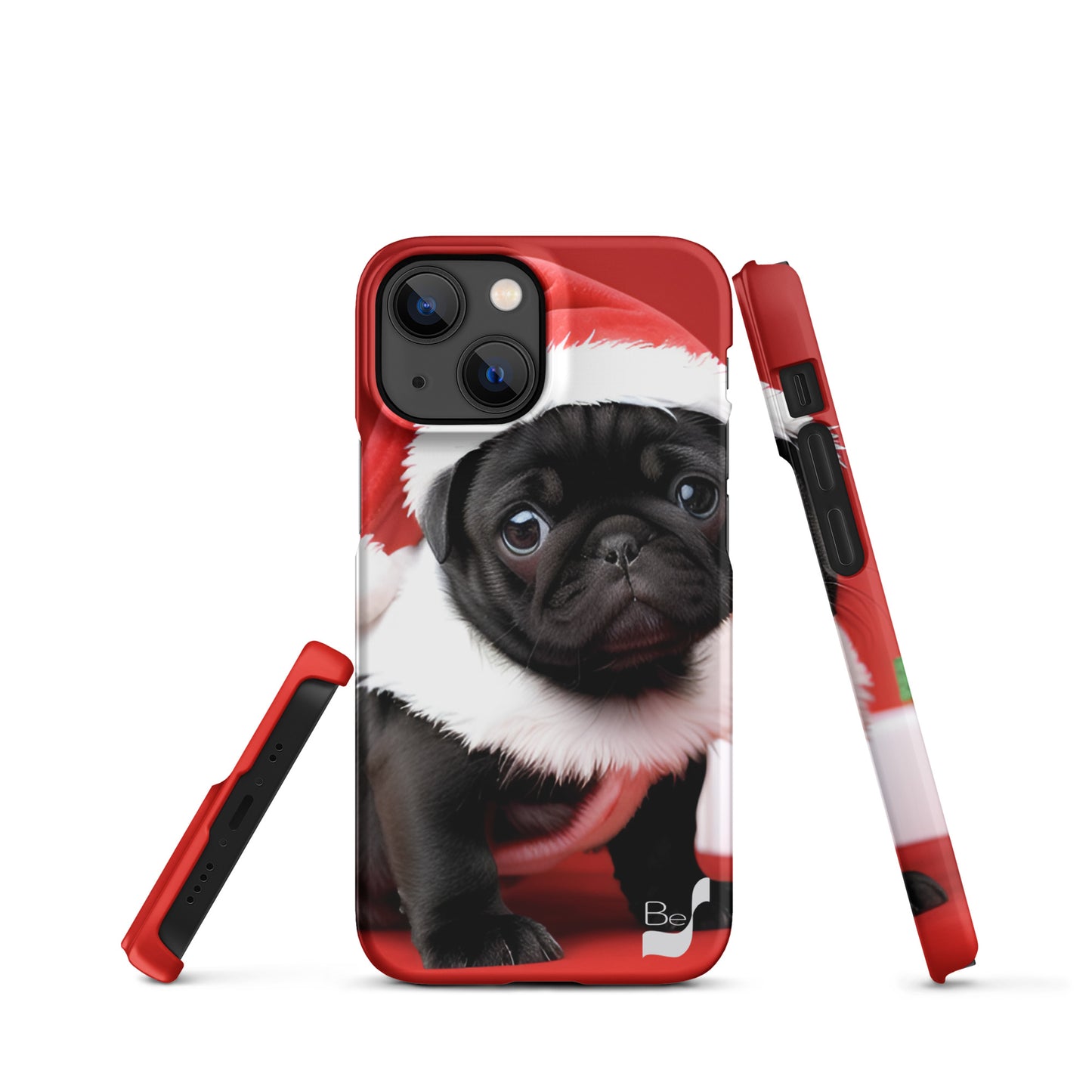 Pug Claus BeSculpt Snap Case for iPhone®