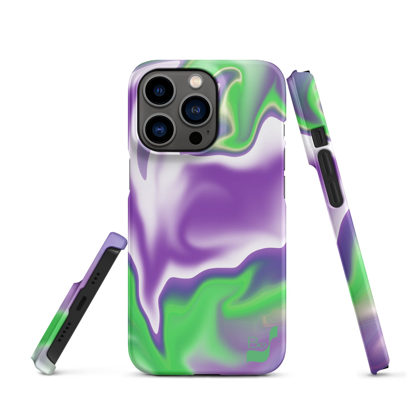 Green Thunder BeSculpt Snap Case for iPhone®