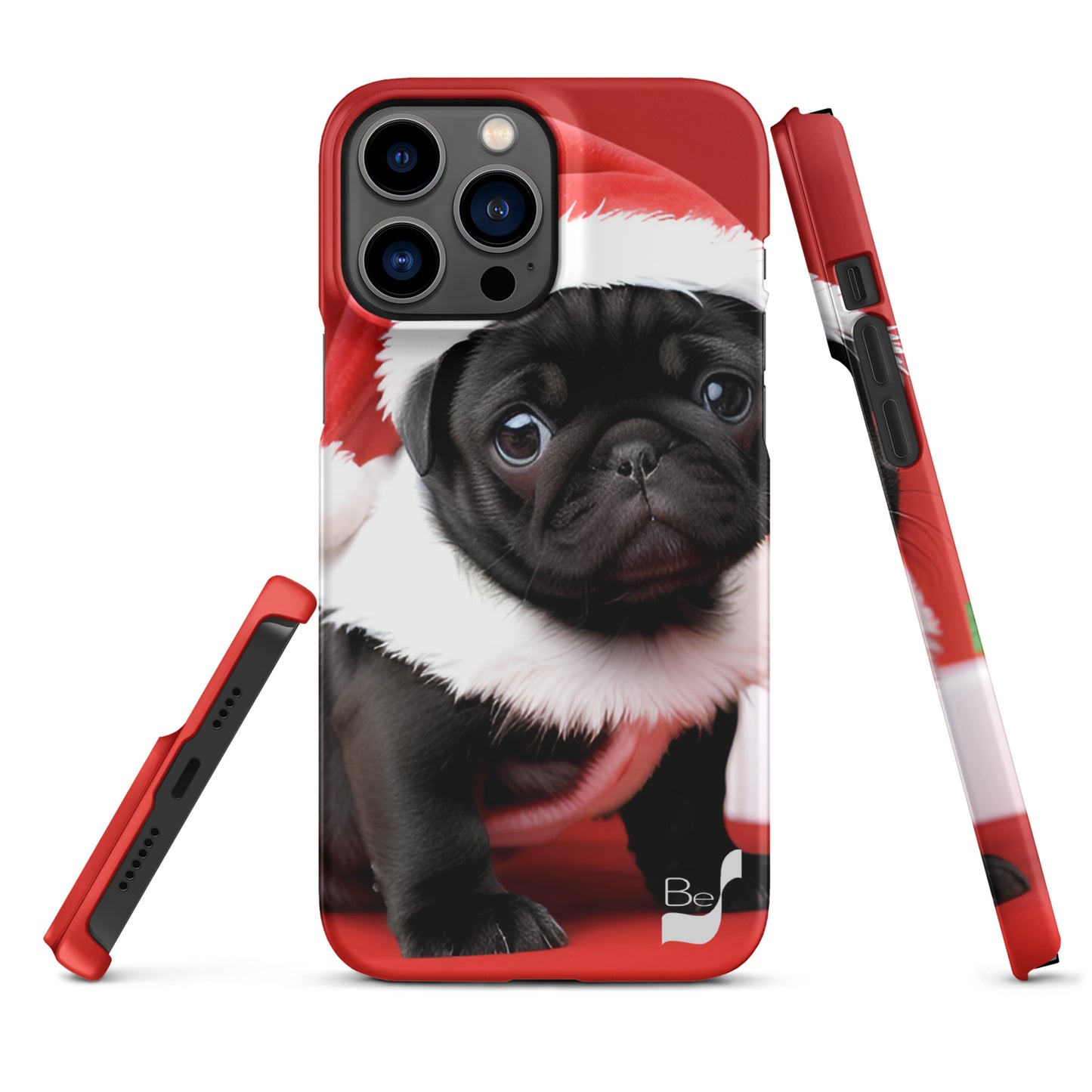 Pug Claus BeSculpt Snap Case for iPhone®