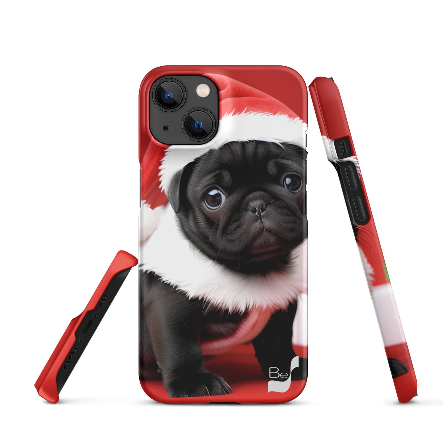 Pug Claus BeSculpt Snap Case for iPhone®