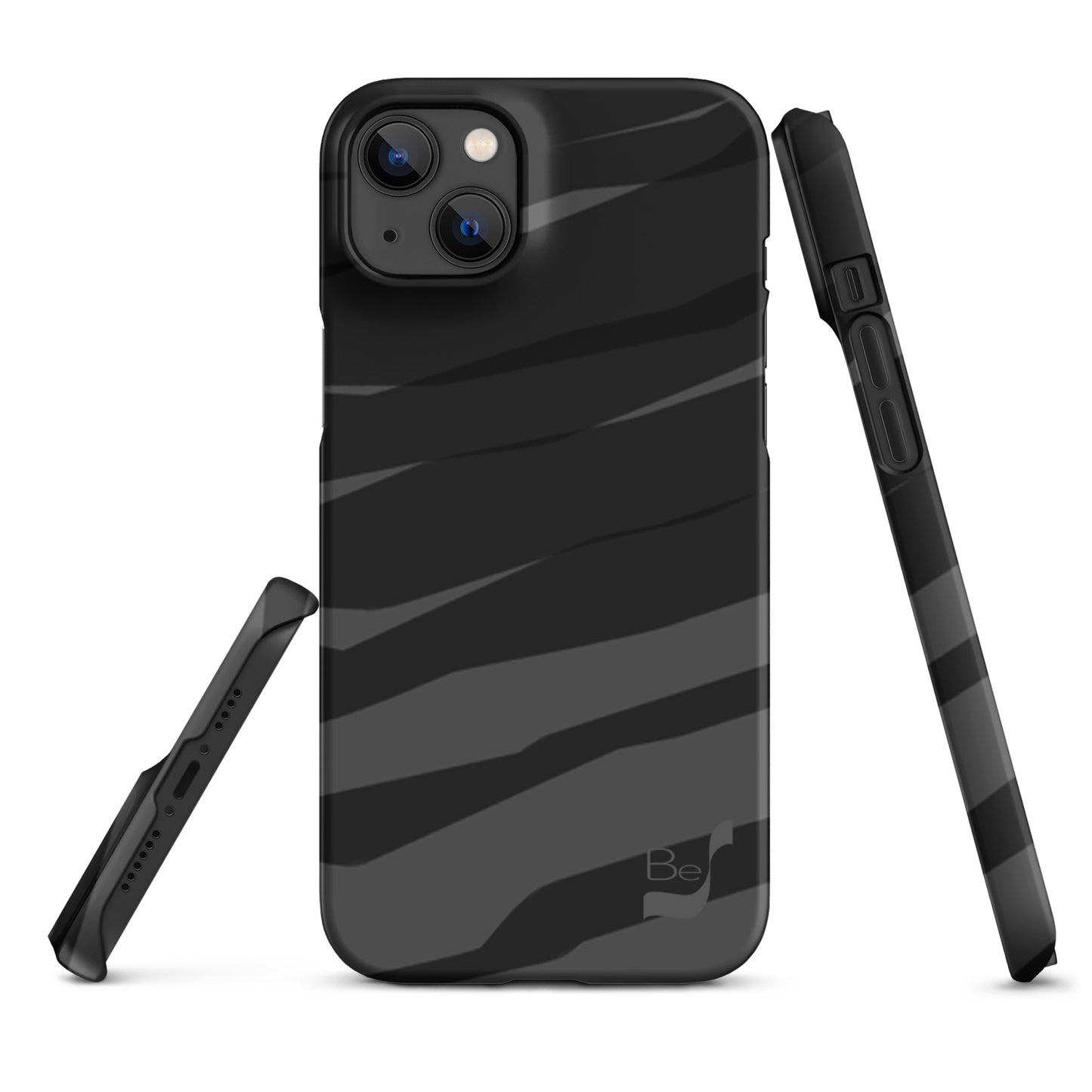 Black H Stripes BeSculpt Snap Case for iPhone®
