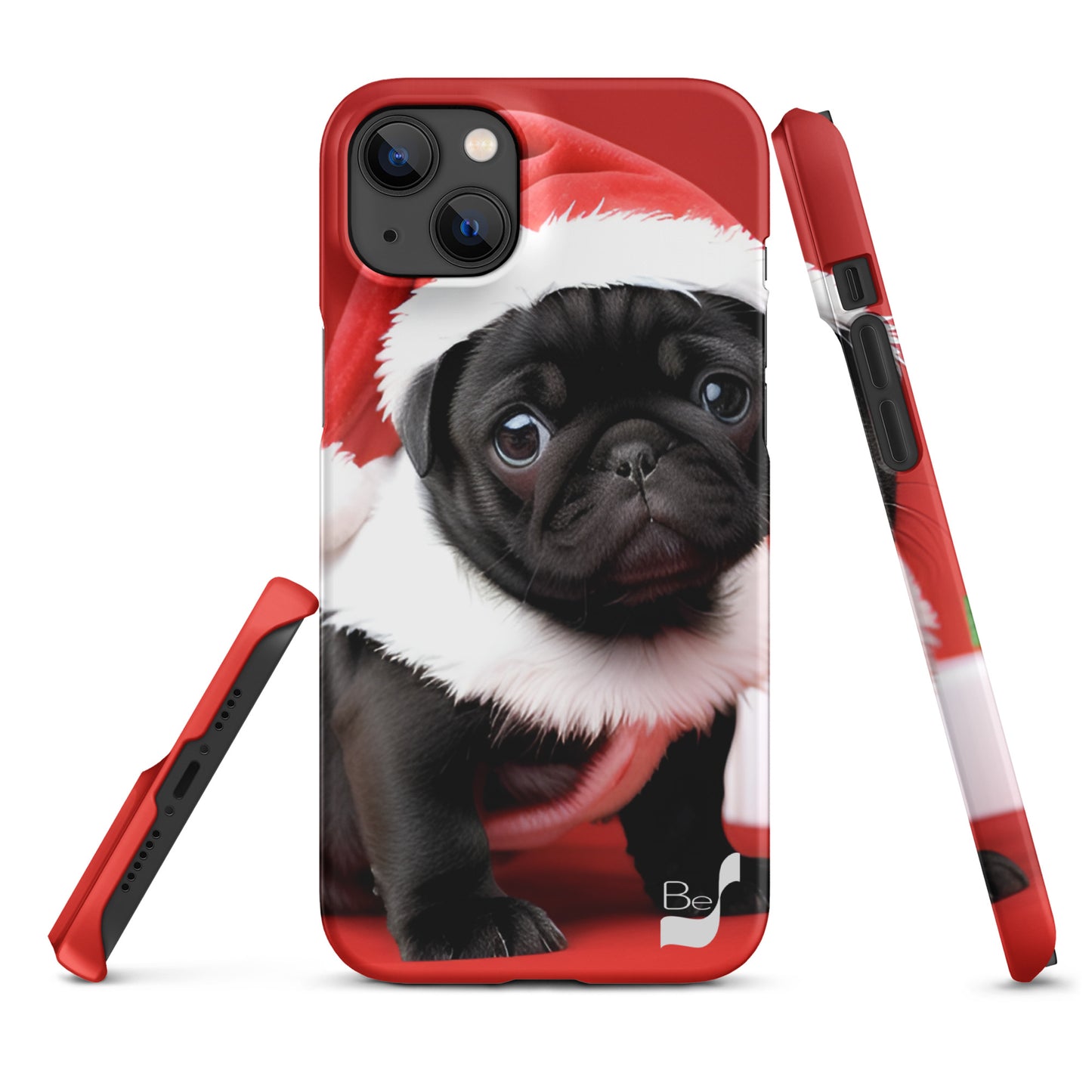 Pug Claus BeSculpt Snap Case for iPhone®