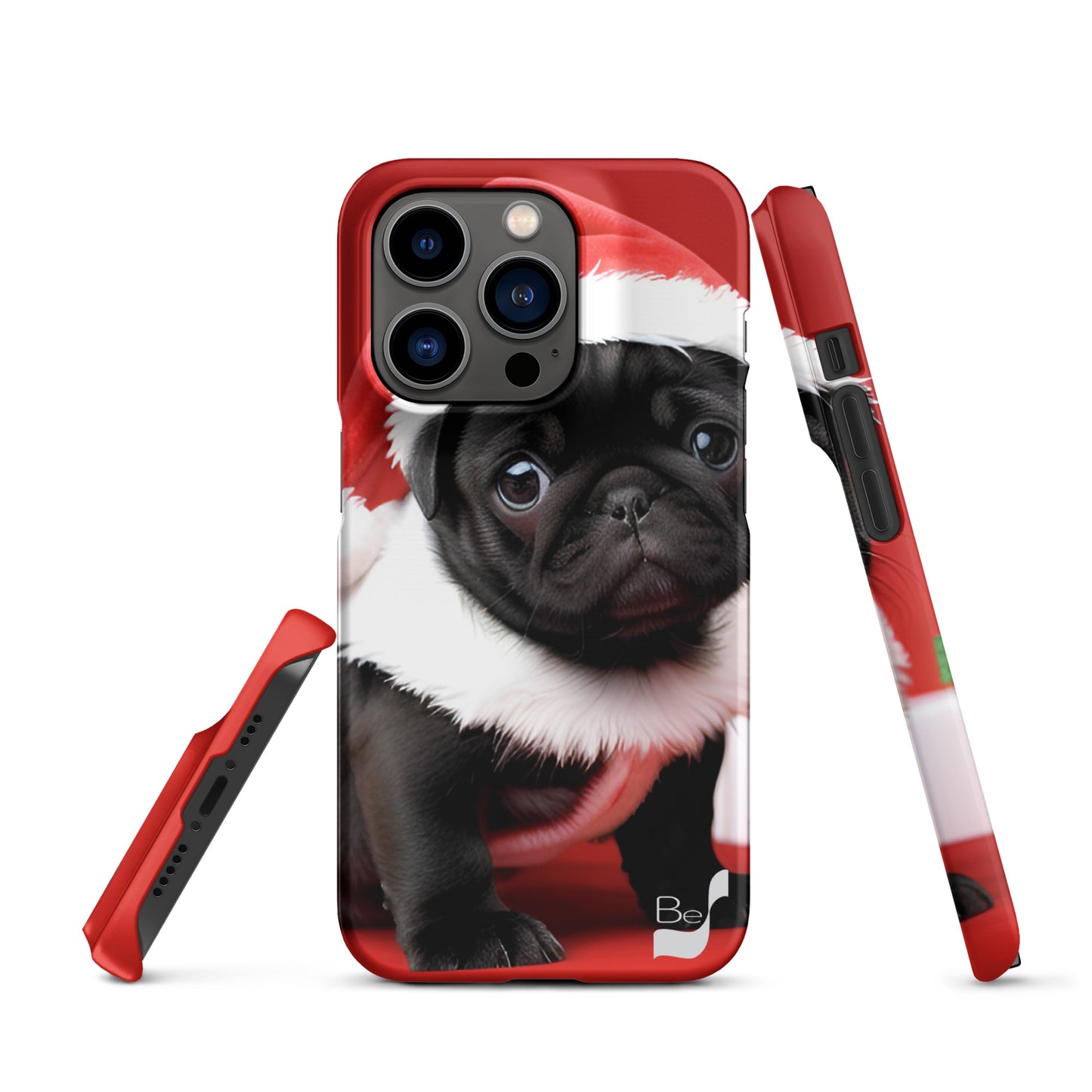 Pug Claus BeSculpt Snap Case for iPhone®