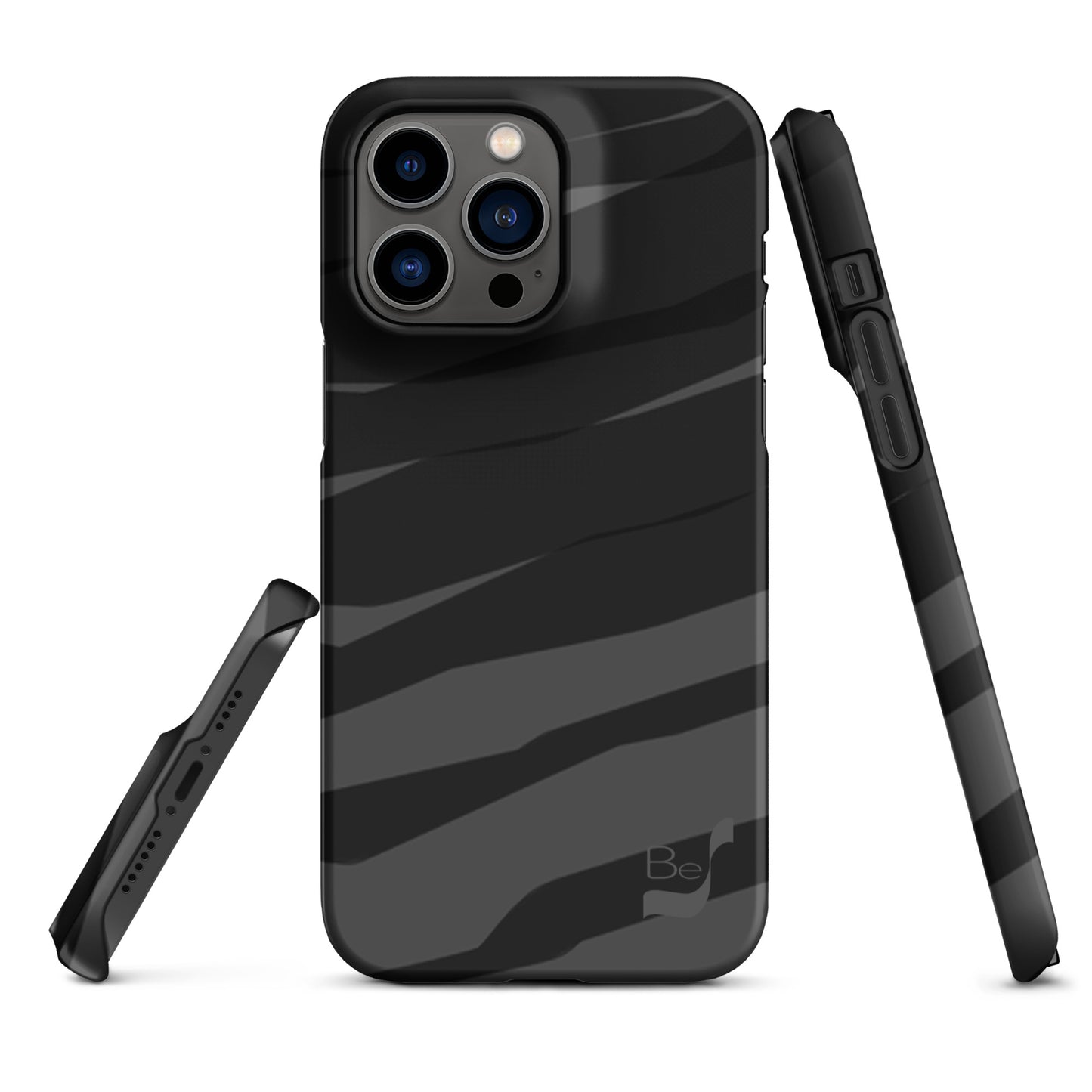 Black H Stripes BeSculpt Snap Case for iPhone®