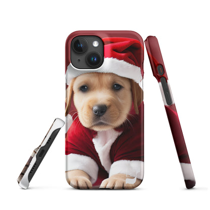 Snowy Pup BeSculpt Snap Case for iPhone®