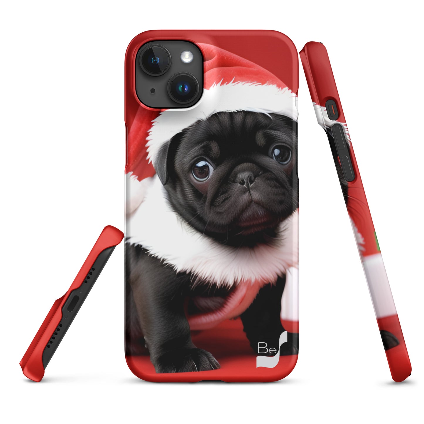 Pug Claus BeSculpt Snap Case for iPhone®