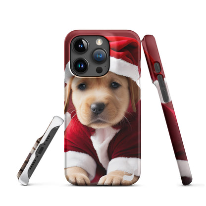 Snowy Pup BeSculpt Snap Case for iPhone®