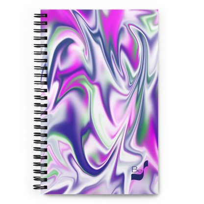 Burst BeSculpt Spiral Notebook