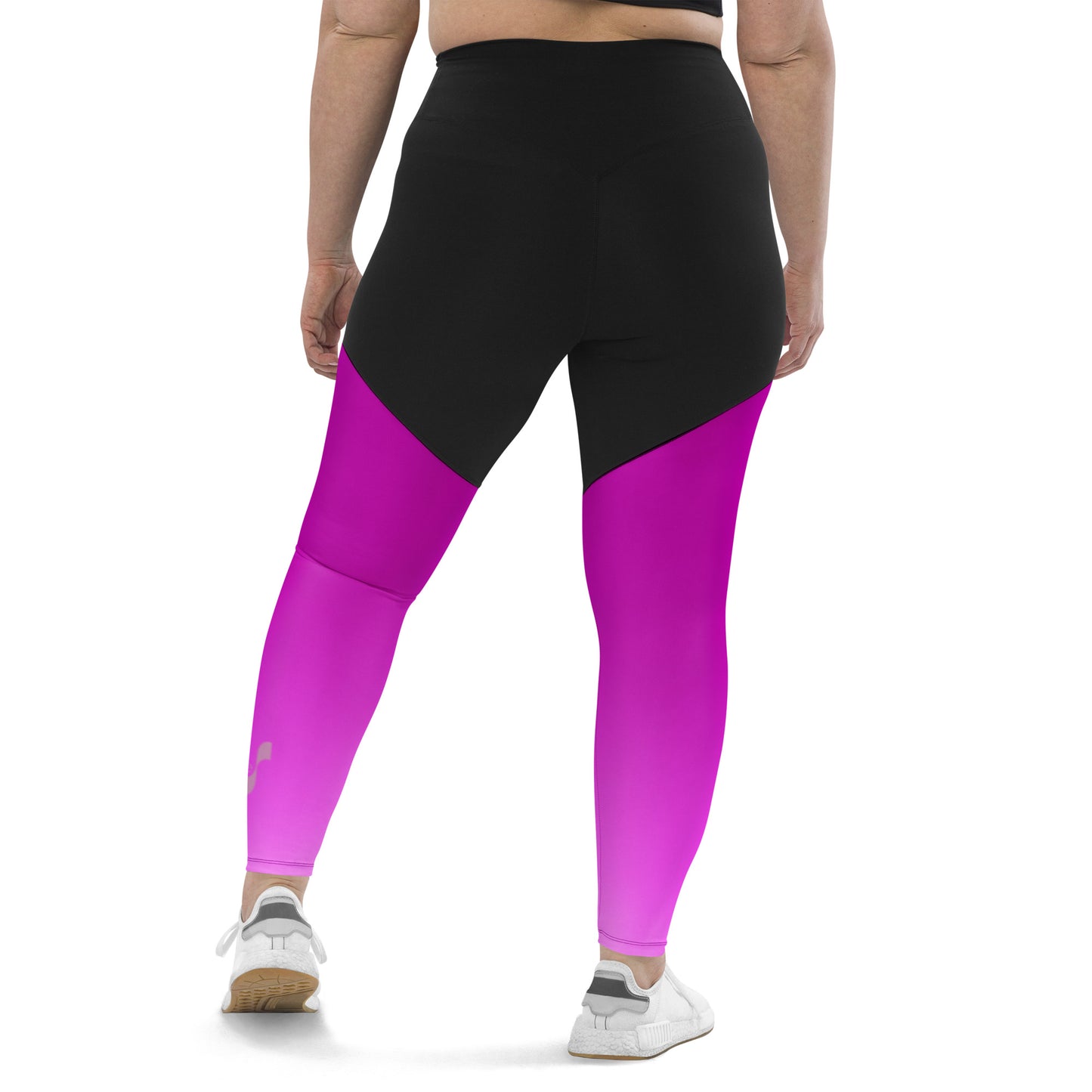 Violet Gradient BeSculpt Women Sports Leggings