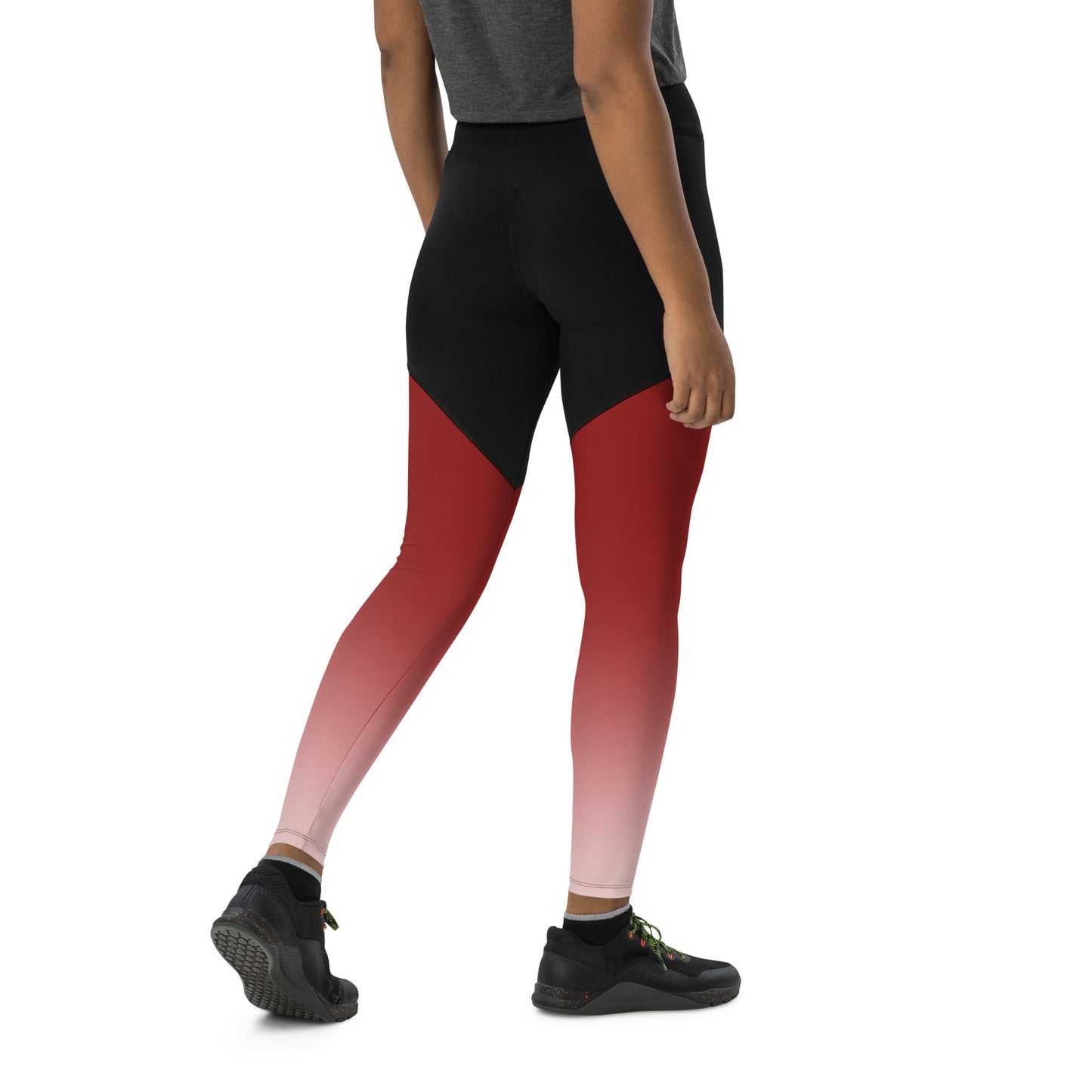 Cherrie Gradient BeSculpt Women Sports Leggings