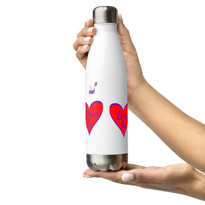 Love Pup 2 Blue BeSculpt Kids Stainless Steel Water Bottle