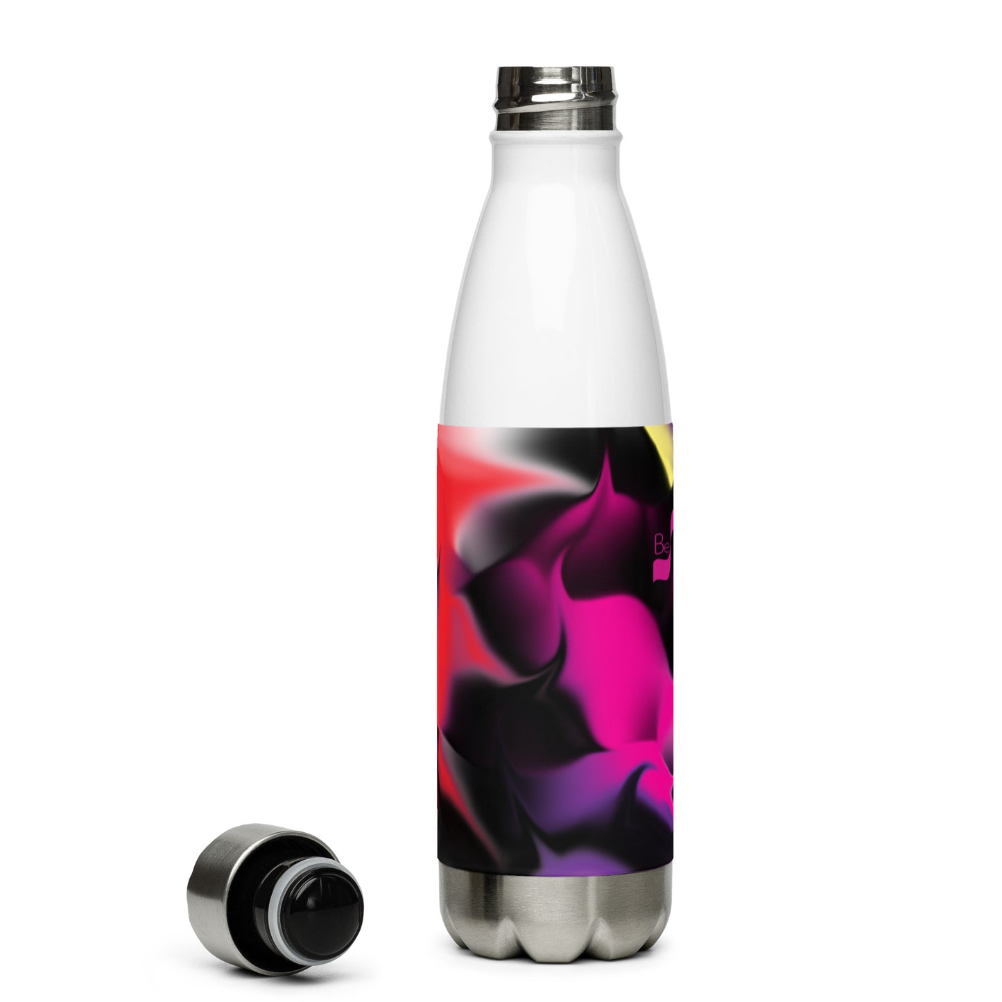 Sway BeSculpt Abstract Art Stainless Steel Water Bottle