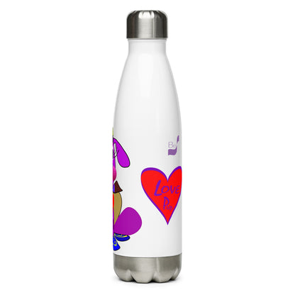 Love Pup 1 Purple BeSculpt Kids Stainless Steel Water Bottle