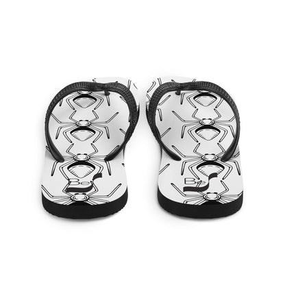 Spider BeSculpt Unisex Flip-Flops