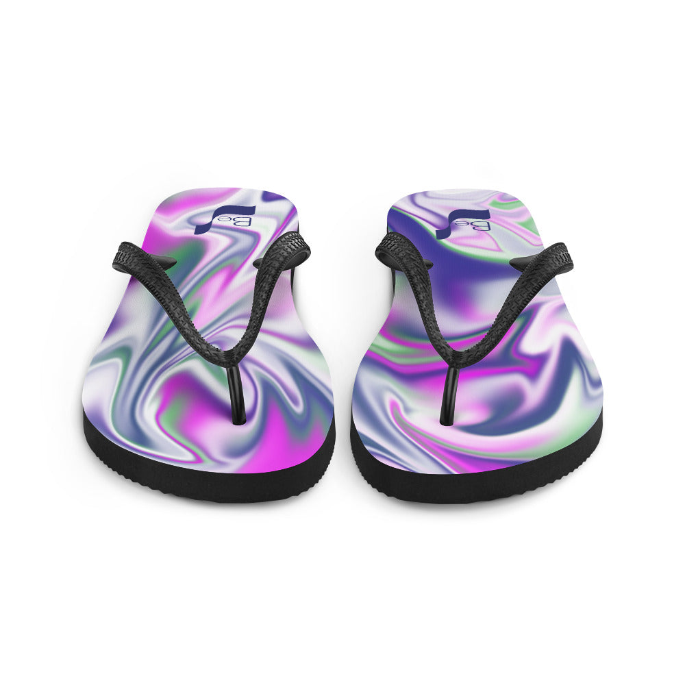 Burst BeSculpt Unisex Flip-Flops