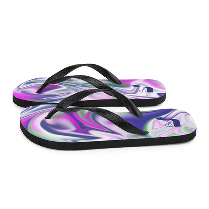 Burst BeSculpt Unisex Flip-Flops