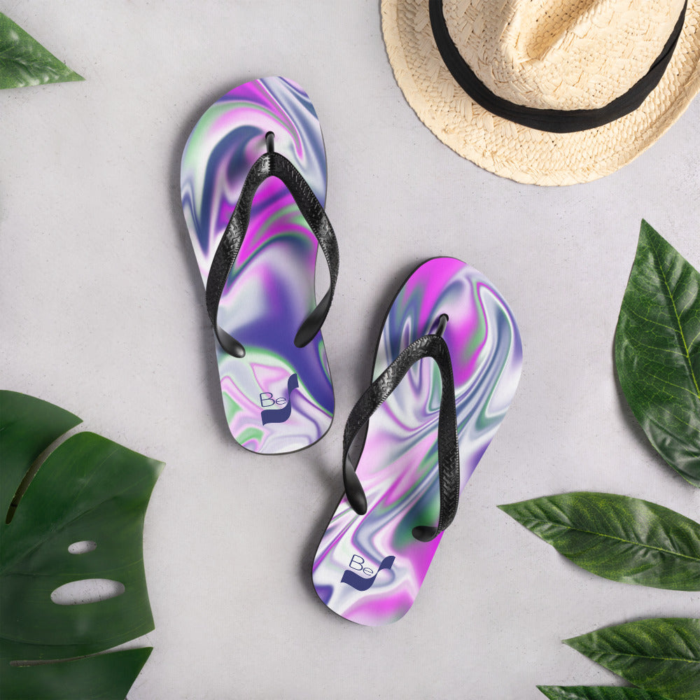 Burst BeSculpt Unisex Flip-Flops