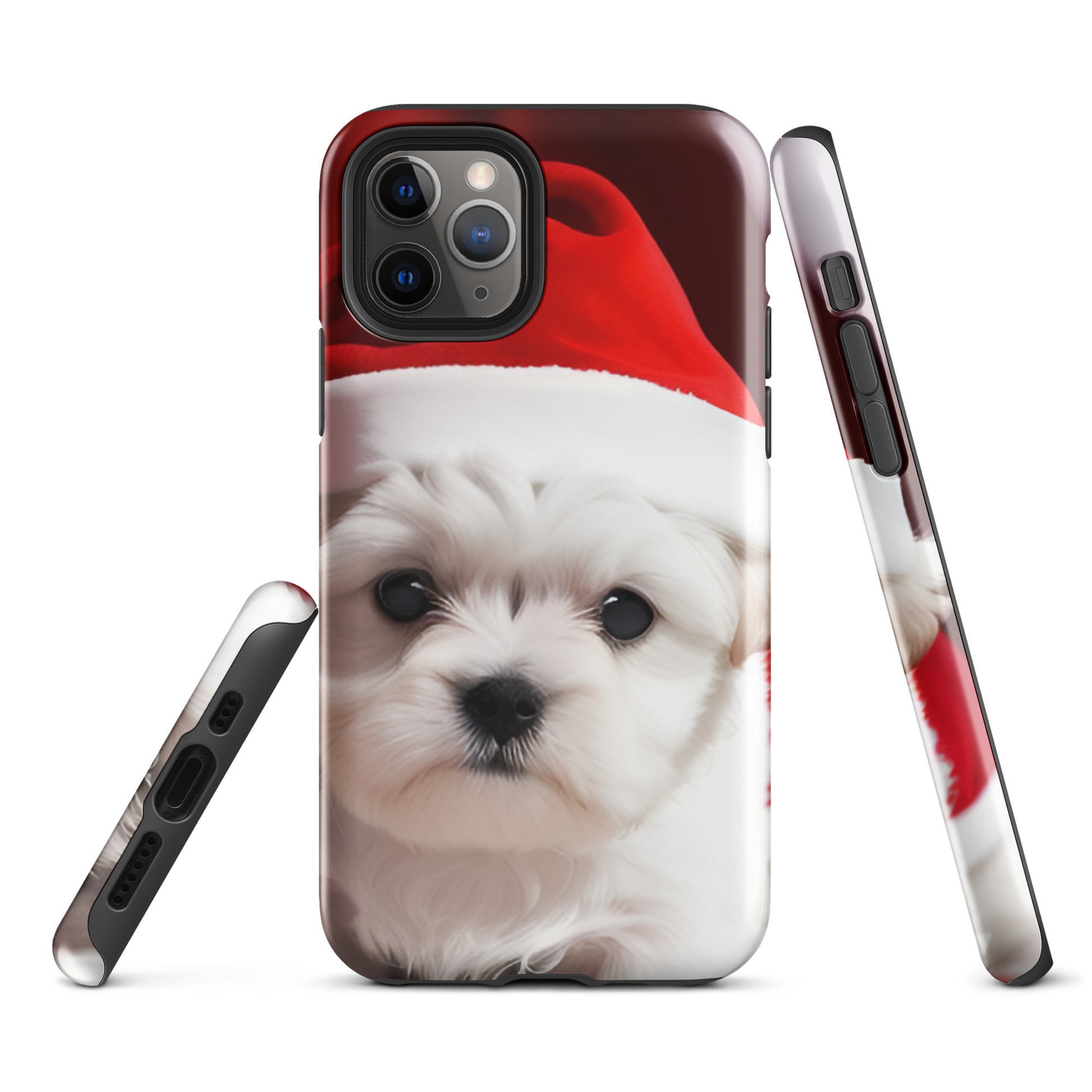 Puppy Holiday BeSculpt Photographic Art Tough Case for iPhone®