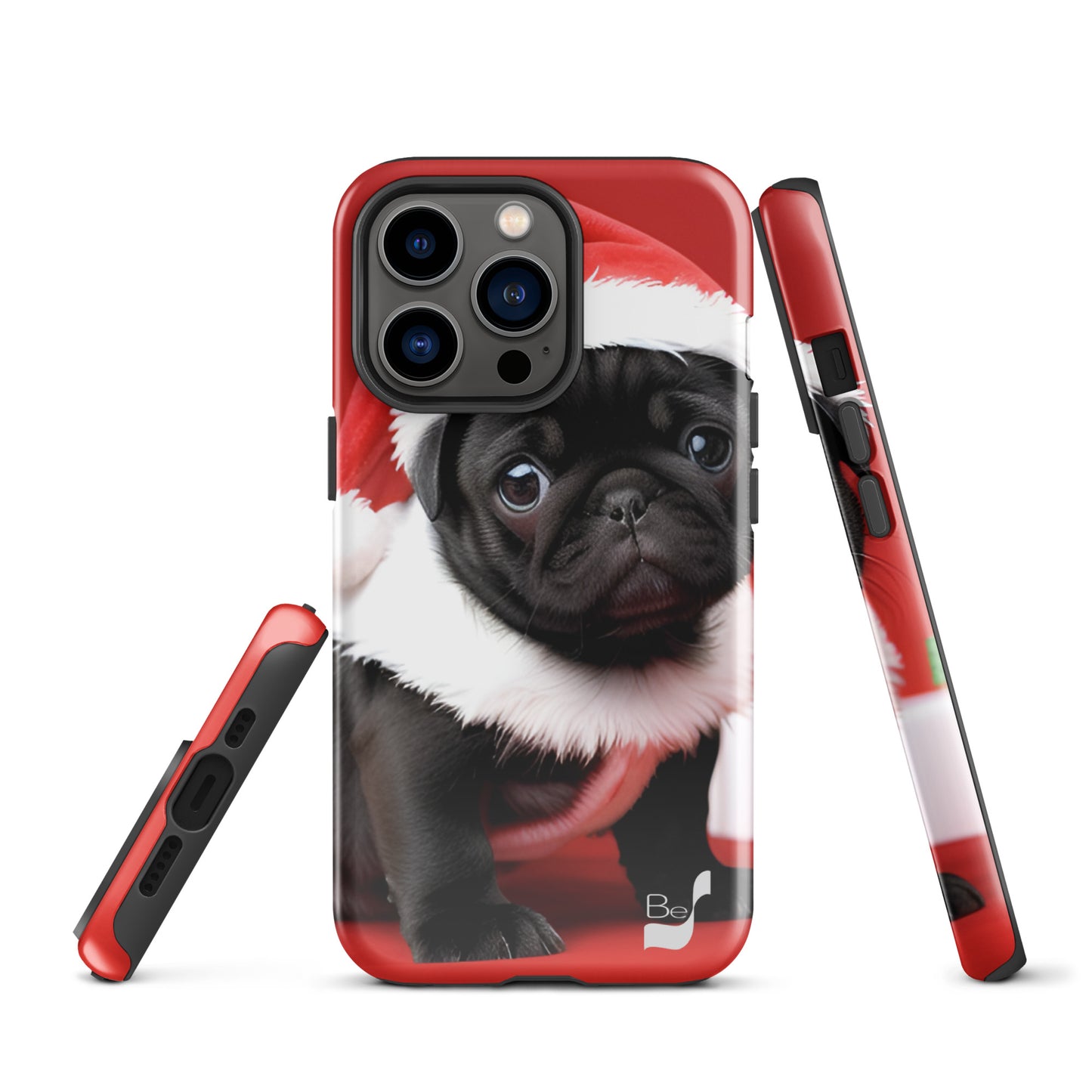 Pug Claus BeSculpt Tough Case for iPhone®