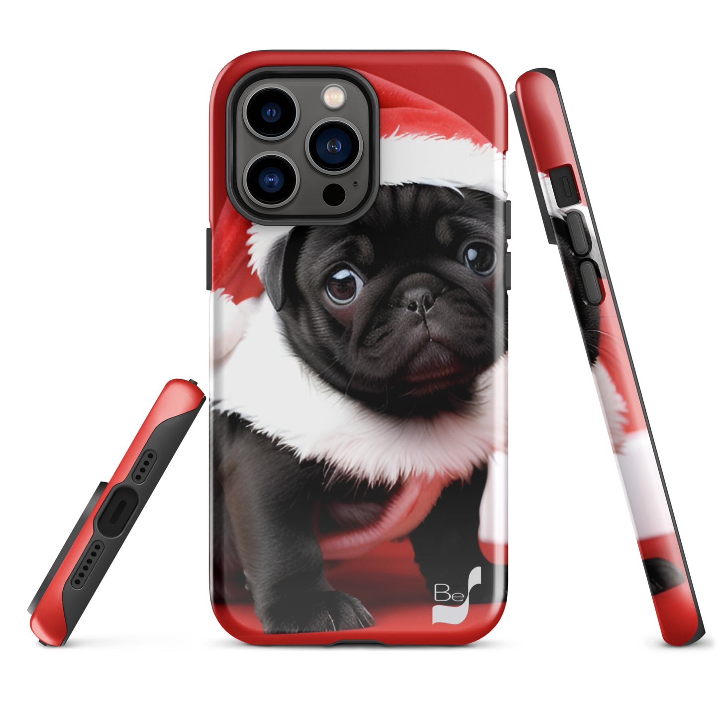 Pug Claus BeSculpt Tough Case for iPhone®