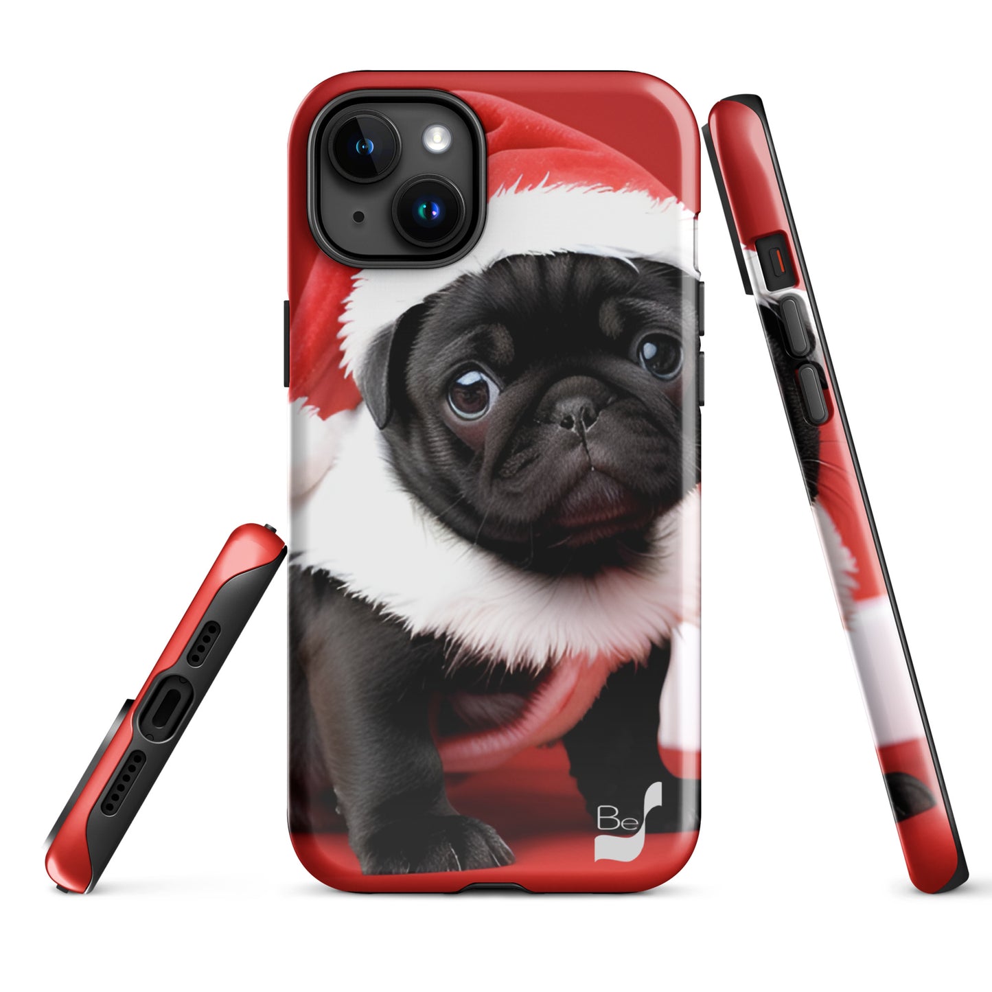 Pug Claus BeSculpt Tough Case for iPhone®